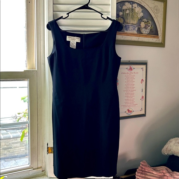 Jones New York Black Sheath Dress 8P - Picture 1 of 4
